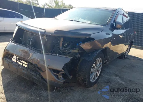 2015 Nissan Pathfinder Sv из США, поврежденный, VIN 5N1AR2MN8FC613160